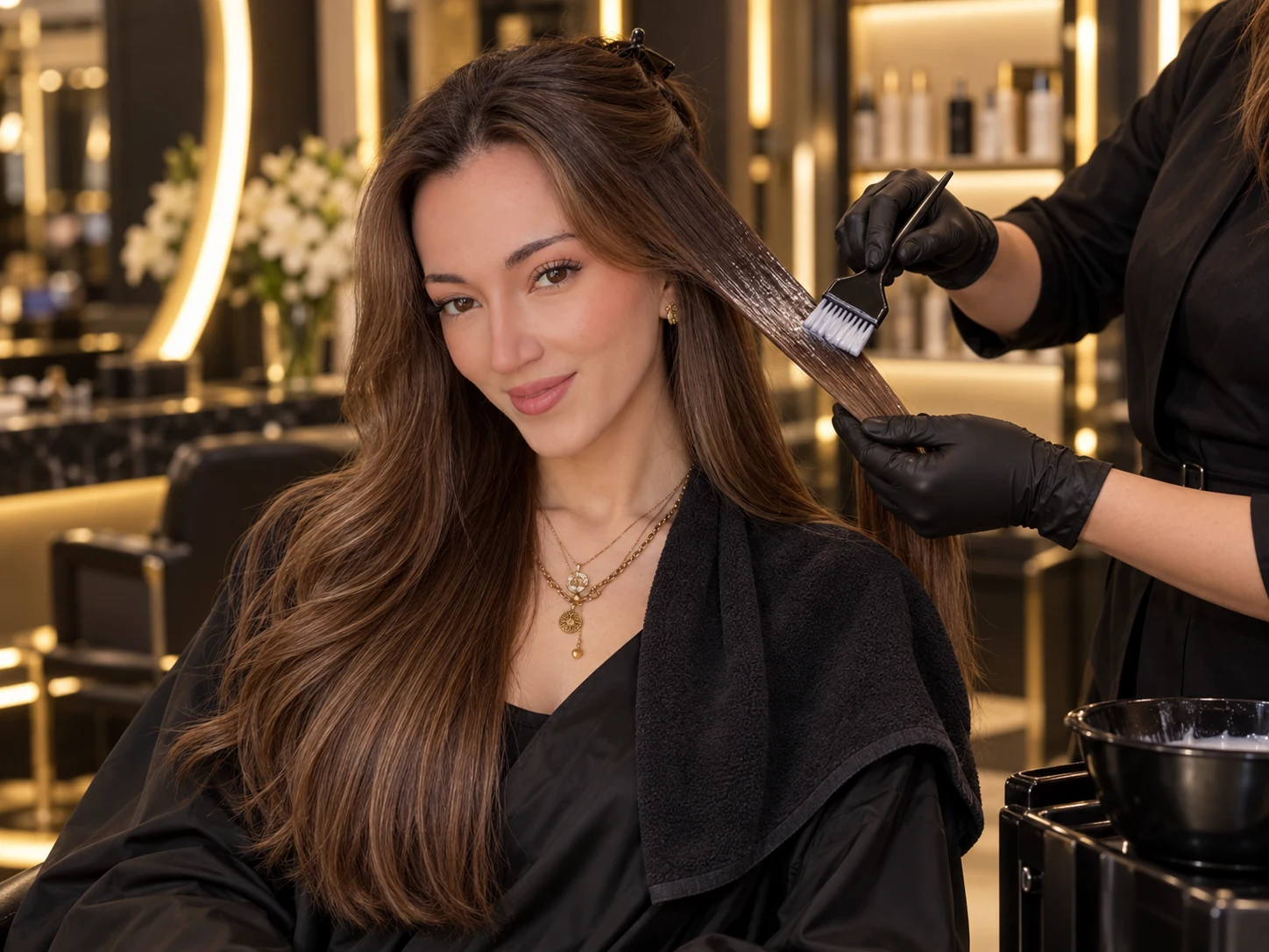 Serdivan keratin saç bakımı görünümü